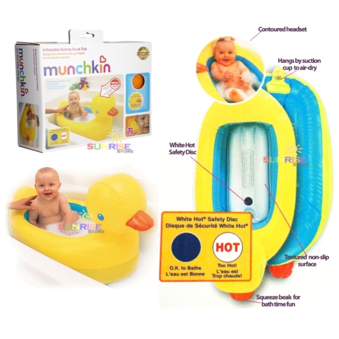 Chậu tắm phao vịt con Munchkin MK32201